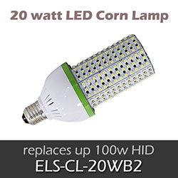 ELS 20 watt LED Corn Lamp